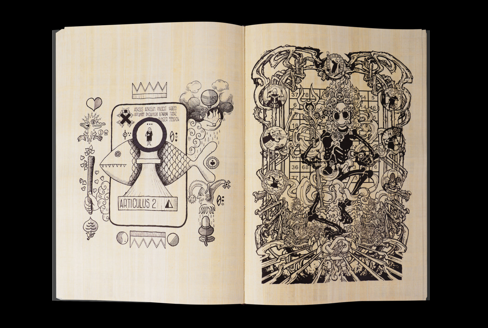 Mr. Freeman Bible - Inside